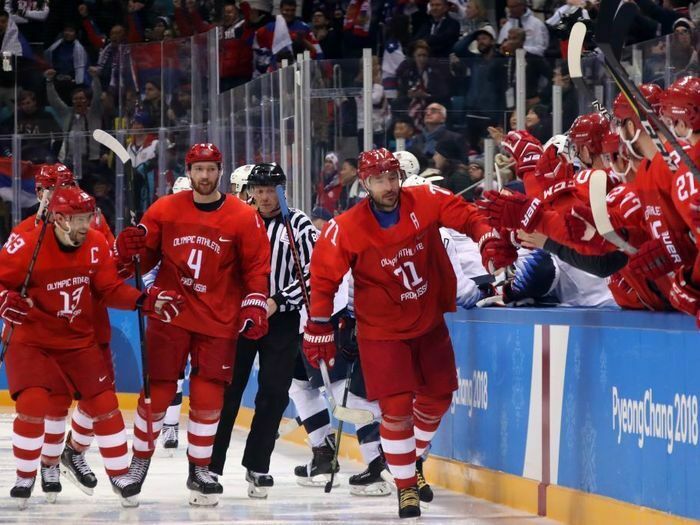 Олимпийский хоккей: Россия разгромила США со счётом 4-0