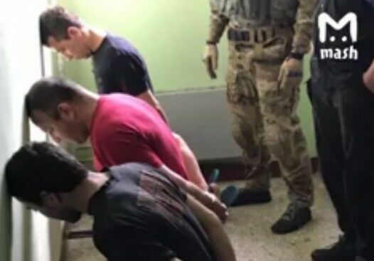 Появилось видео задержания боевиков ИГИЛ в Москве
