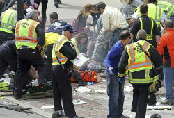 На осколках бомбы, взорванной в Бостоне, найдена женская ДНК