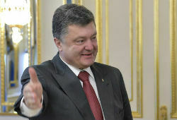 Порошенко готов к переговорам с «настоящими представителями Донбасса»