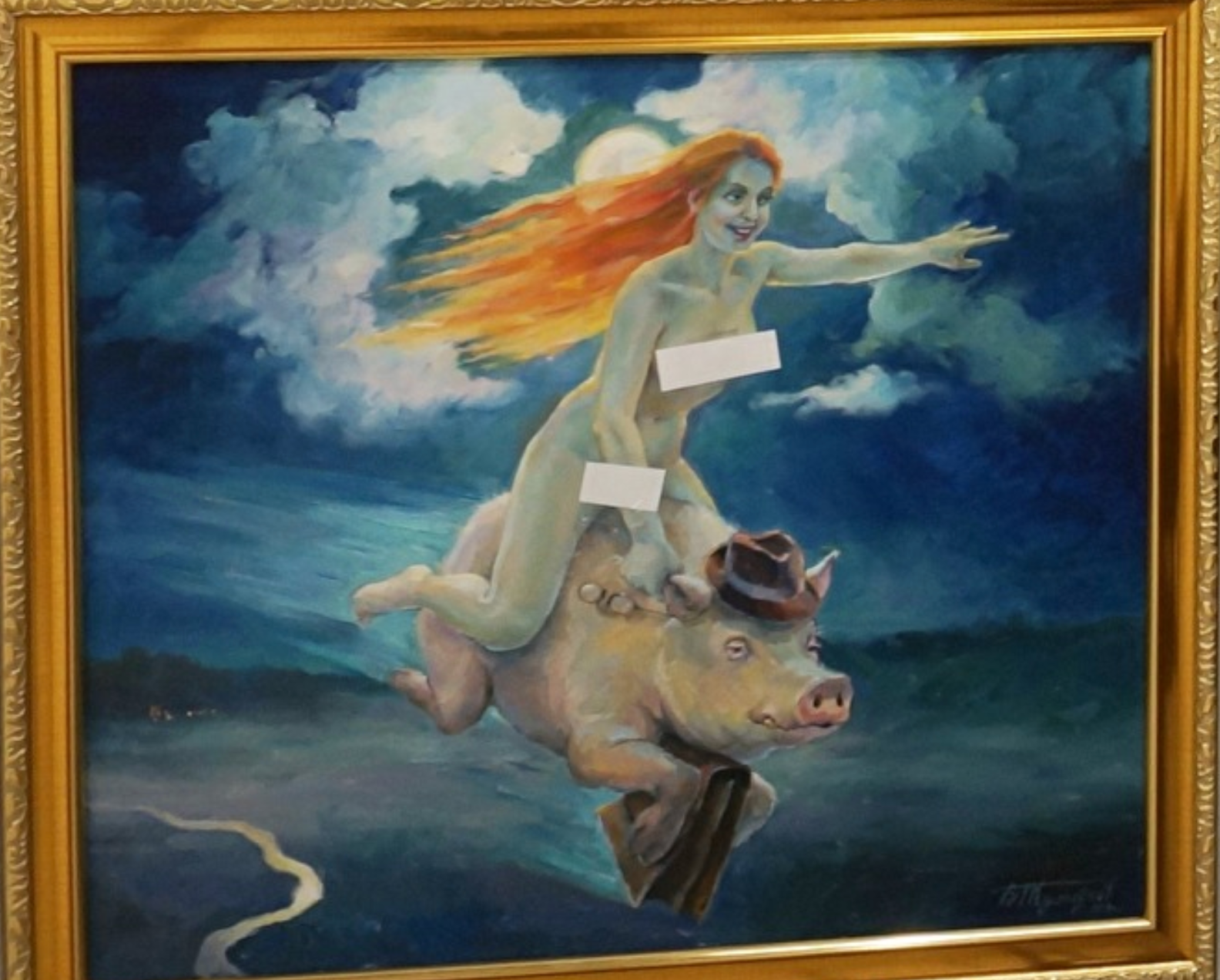 Голая Венера на картине не понравилась цензорам из Екатеринбурга