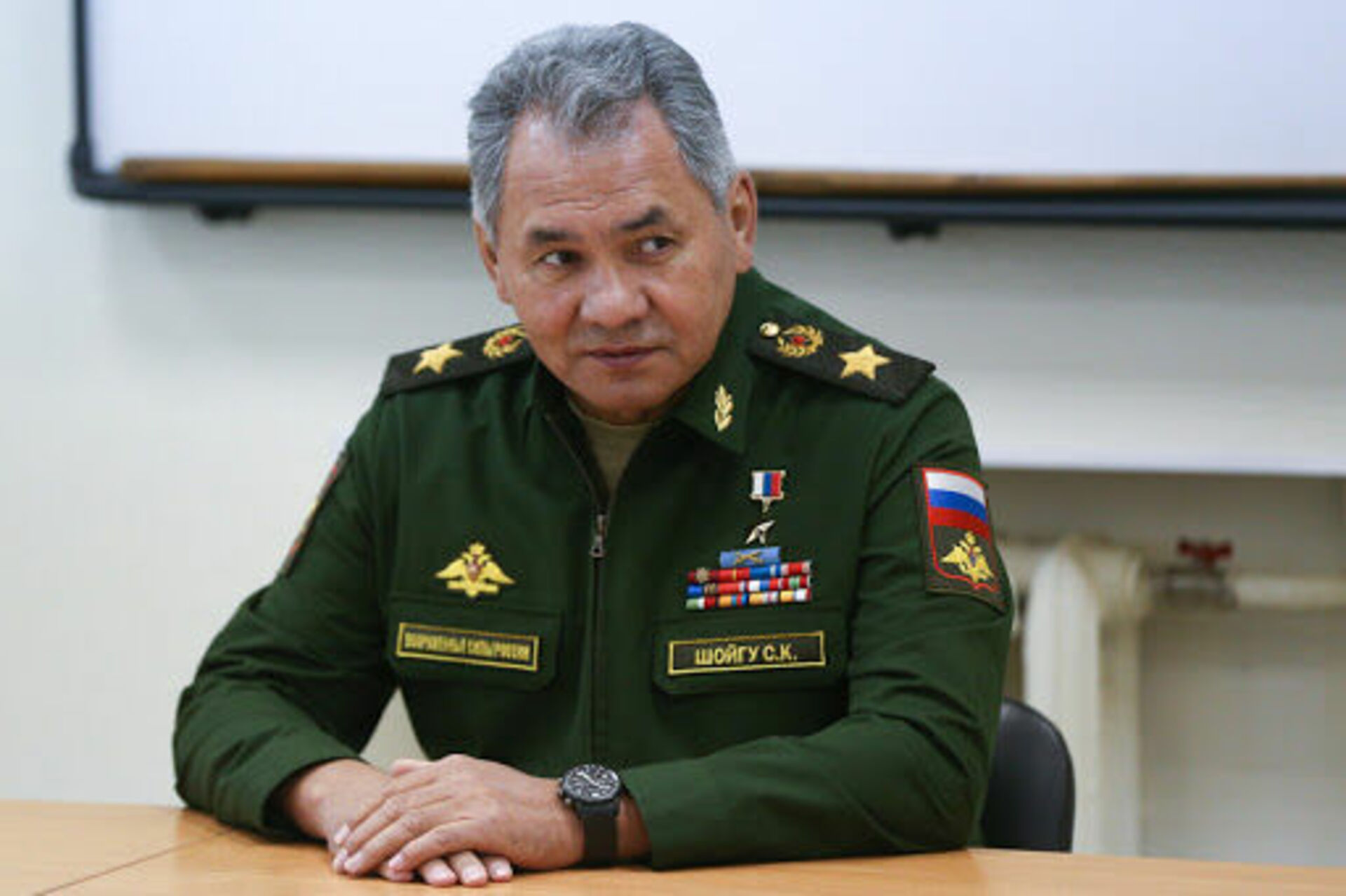 Звание шойгу в настоящее время 2024. Министр обороны РФ генерал армии с.Шойгу.