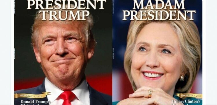 Newsweek в США отозвал 125 тысяч номеров  о «мадам президенте» Клинтон