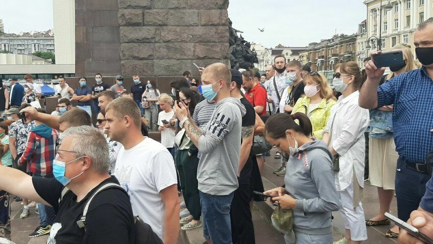 В Хабаровске и дальневосточных городах продолжились акции в поддержку Фургала
