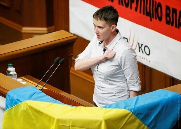 Надежда Савченко попала в ДТП с пьяным водителем
