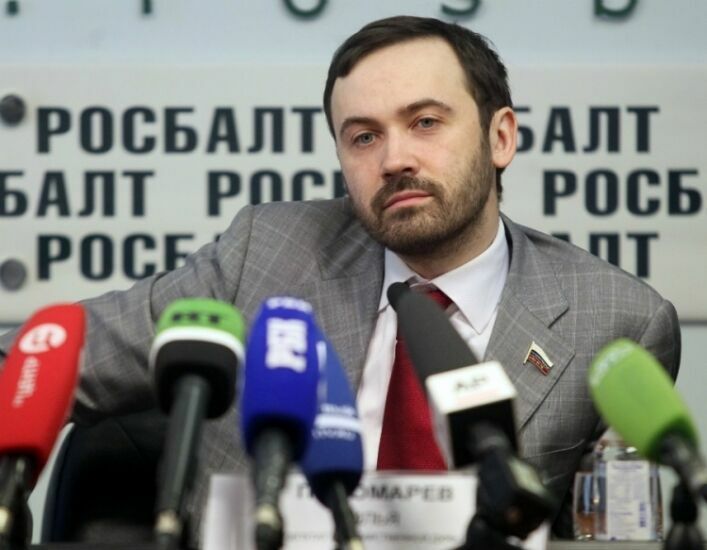 В отношении депутата Госдумы Ильи Пономарева возбуждено уголовное дело