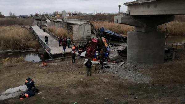В Воронежской области обрушился мост. Есть пострадавшие(ВИДЕО)