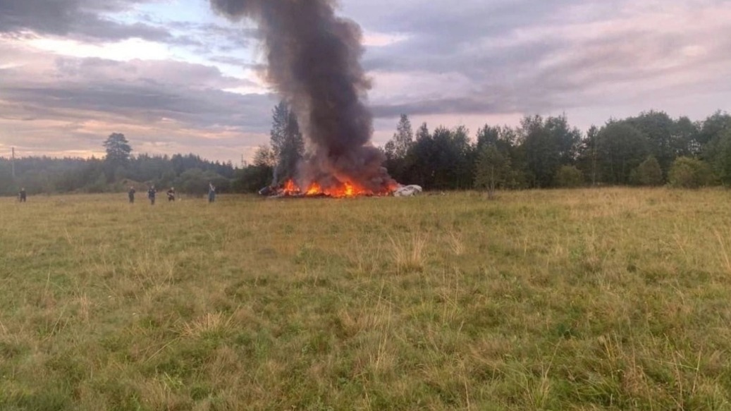 Москва не будет расследовать крушение самолета Пригожина по международным правилам