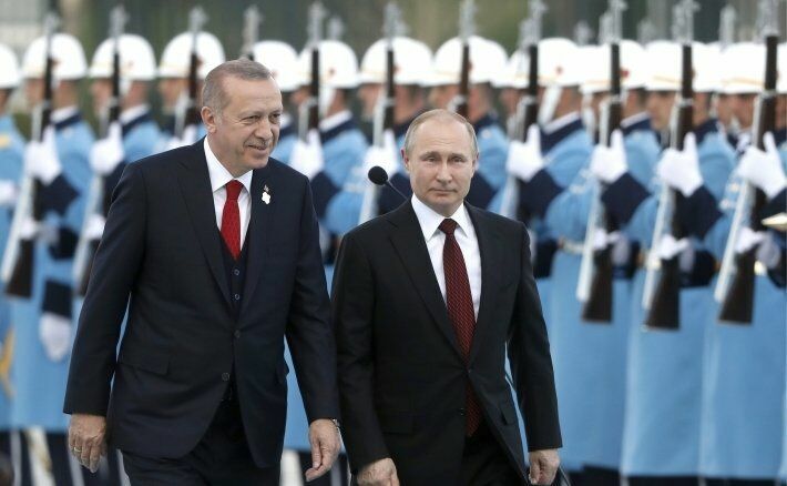 Президенты России и Турции довольны развитием отношений двух стран
