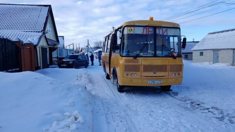 В Мордовии школьный автобус сбил трехлетнего ребенка