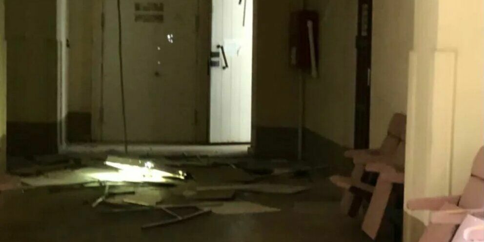 В историческом корпусе ЮФУ в Ростове-на-Дону рухнул потолок