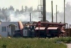 Один человек погиб в результате пожара на АЗС в Костроме (ВИДЕО)