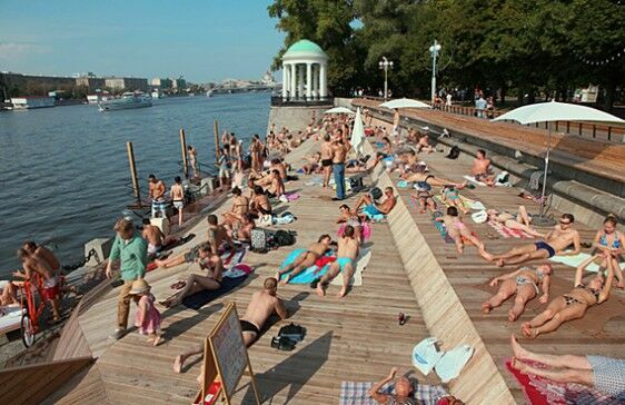 В Москве на грядущей неделе снова установится жаркая погода