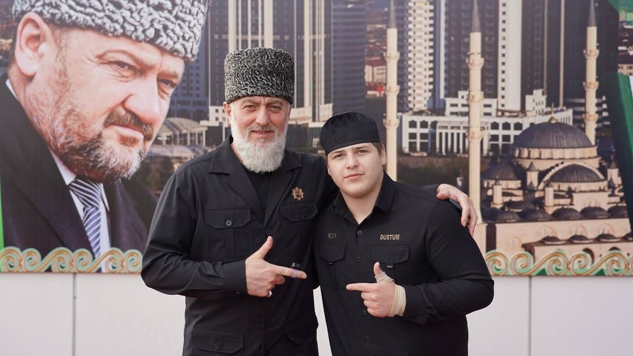 Адам Делимханов и сын Кадырова Адам