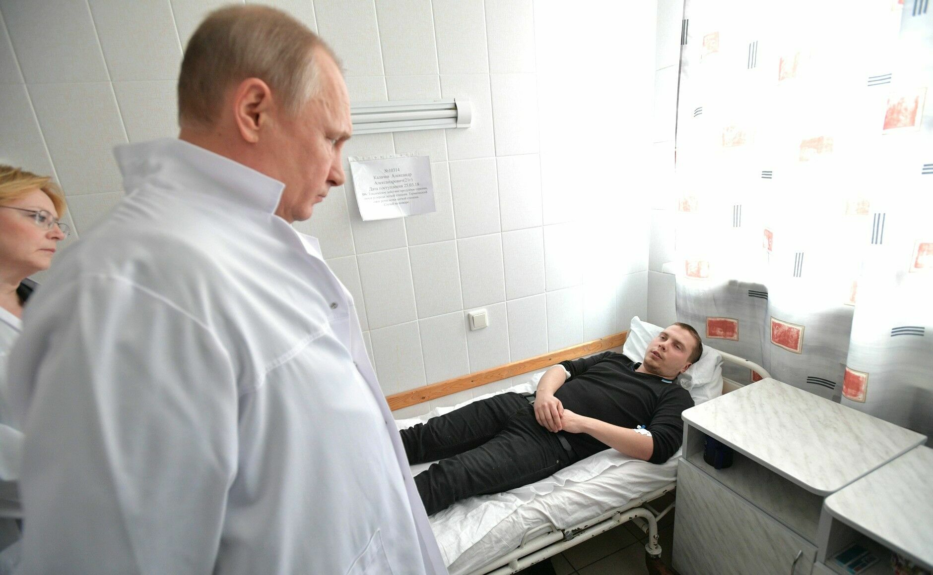 Вопрос дня: какого больного показали Путину в Кемерове?