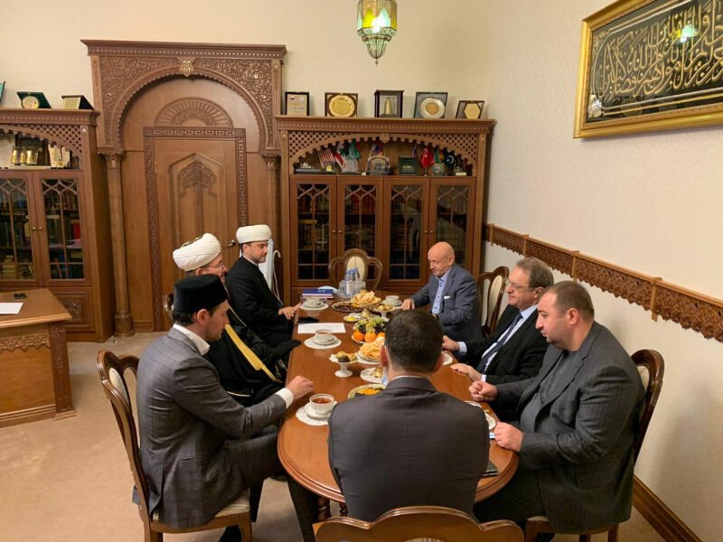 Заместитель главы МИДа России встретился с главой Совета муфтиев в Соборной мечети