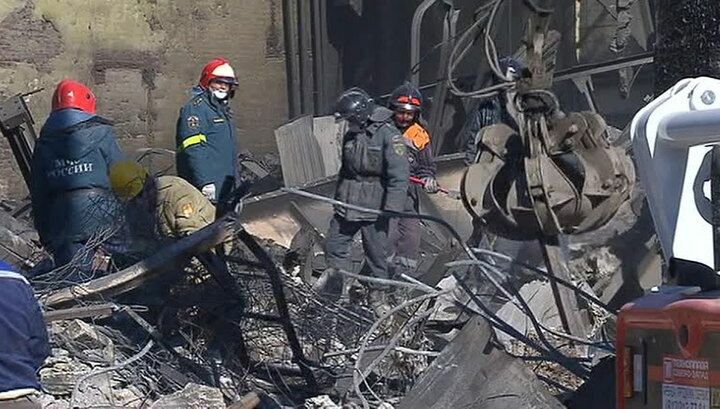 Спасательные работы на месте пожара в ТЦ «Адмирал» завершены, тела двоих пропавших не найдены
