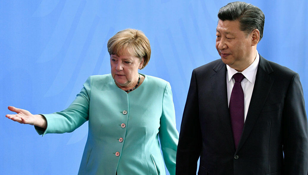 Скандальное дело:  какую карту подарила Меркель Си Цзиньпину