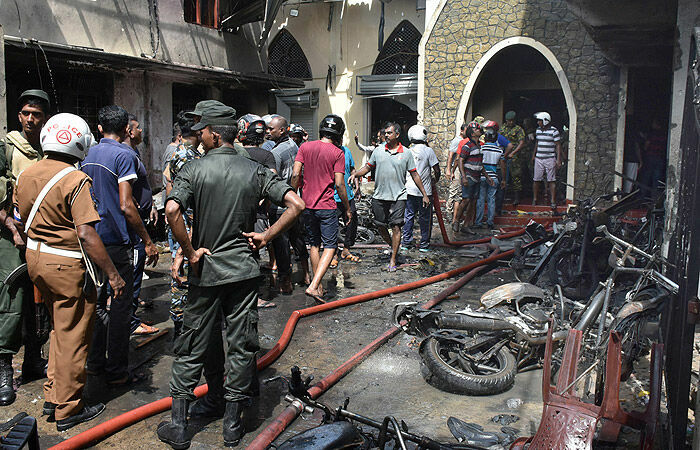 СМИ сообщили об очередной серии взрывов в столице Шри-Ланки