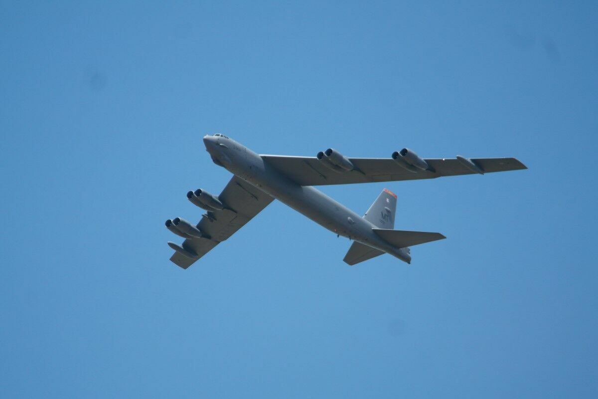 Американские бомбардировщики В-52 подлетели к Крыму со стороны Украины