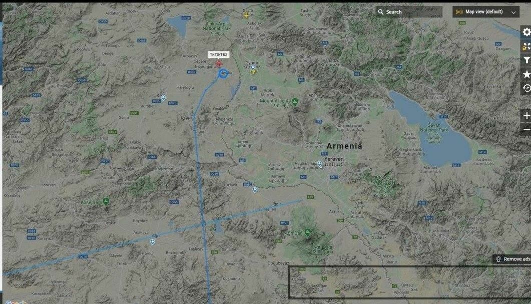 Ударные беспилотники Турции обнаружили вблизи российской базы в Армении