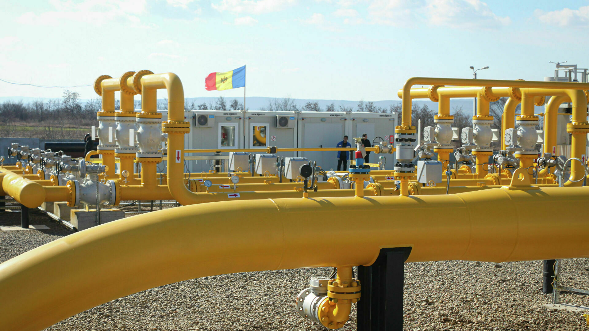 Молдавия получает газ из России, несмотря на непогашенный долг