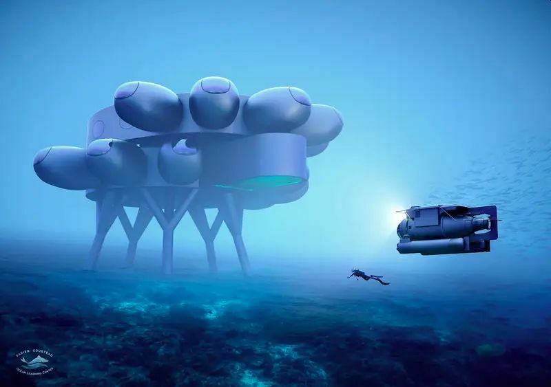 По стопам деда: внук  Жака-Ива Кусто строит огромную подводную станцию