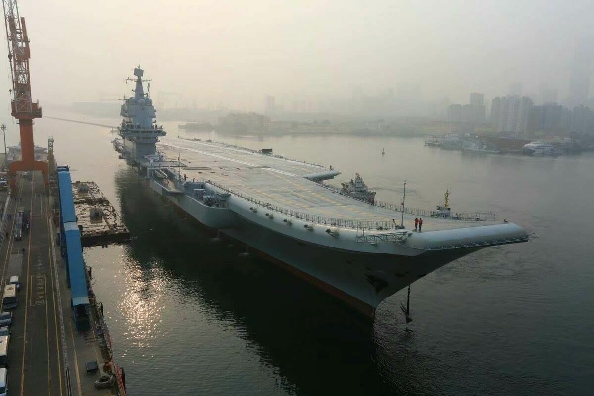 Китай приступил к ходовым испытаниям второго авианосца