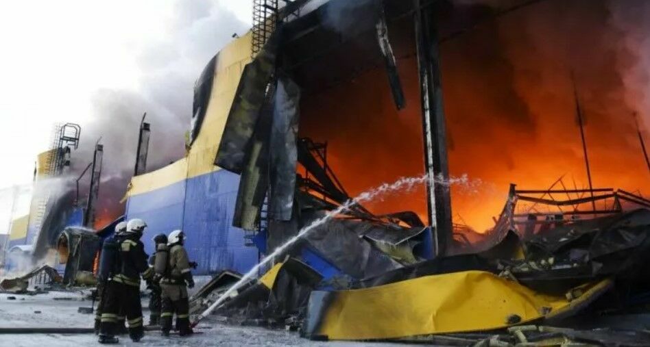 СМИ: ущерб от пожара в томском супермаркете «Ленты» может достичь 3 млрд рублей