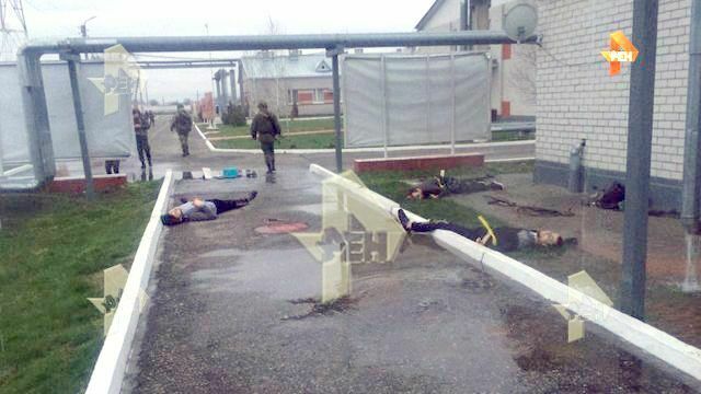 В Чечне ликвидированы шесть боевиков , напавших на базу Росгвардии