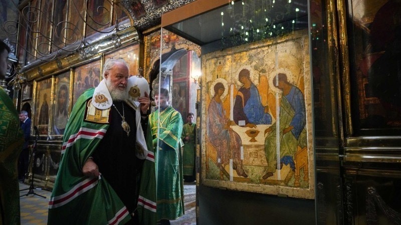 «Троицу» Андрея Рублева передадут РПЦ в герметичной капсуле