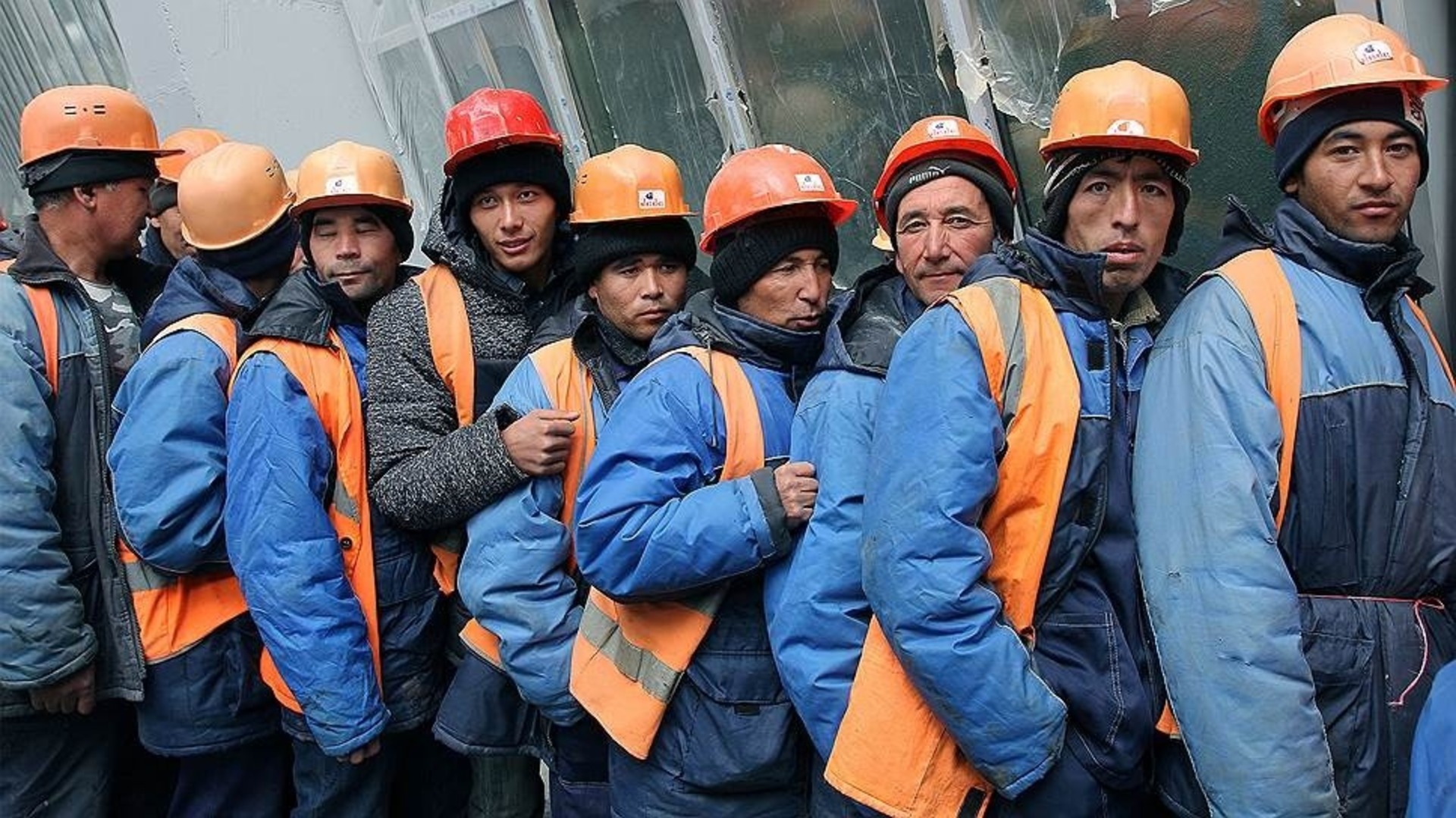 Таджикские рабочие