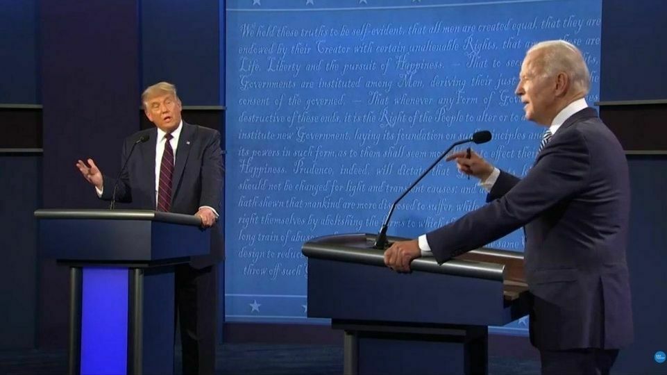 53 на 39: Байден опережает Трампа после предвыборных дебатов