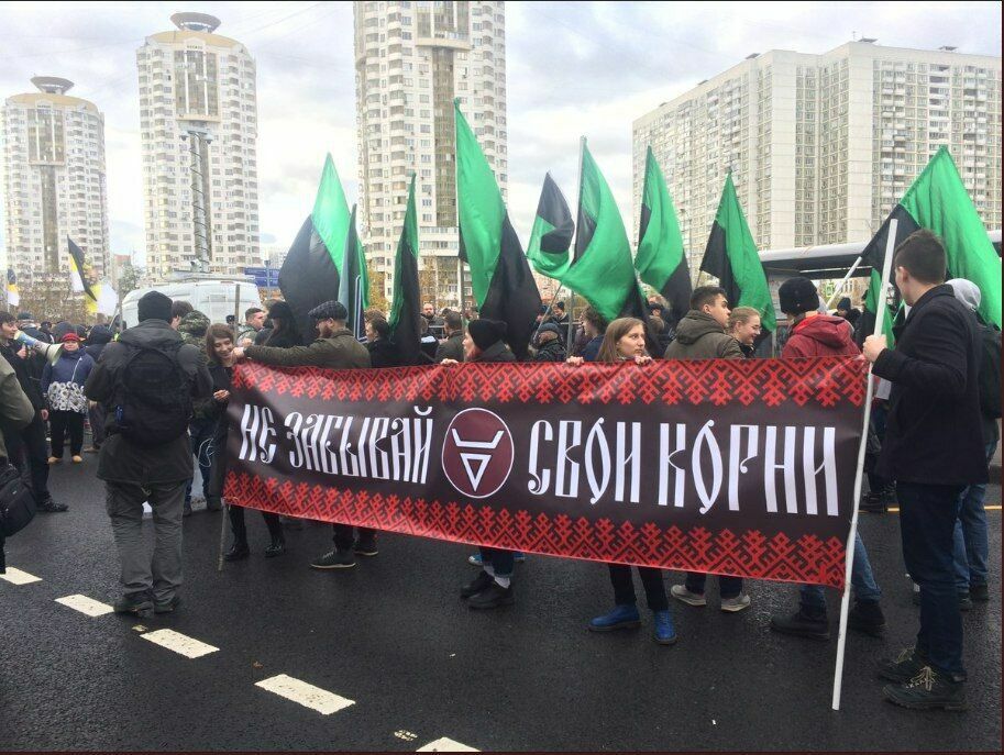 На "Русском марше" в Люблино задержали 4 человек