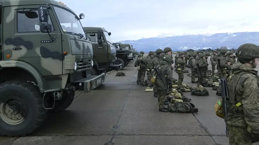 Российские военные в Абхазии