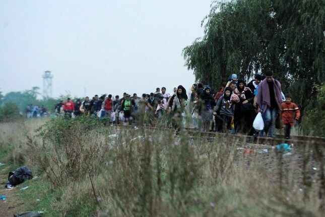 Беженцы начали переходить из Сербии в Хорватию