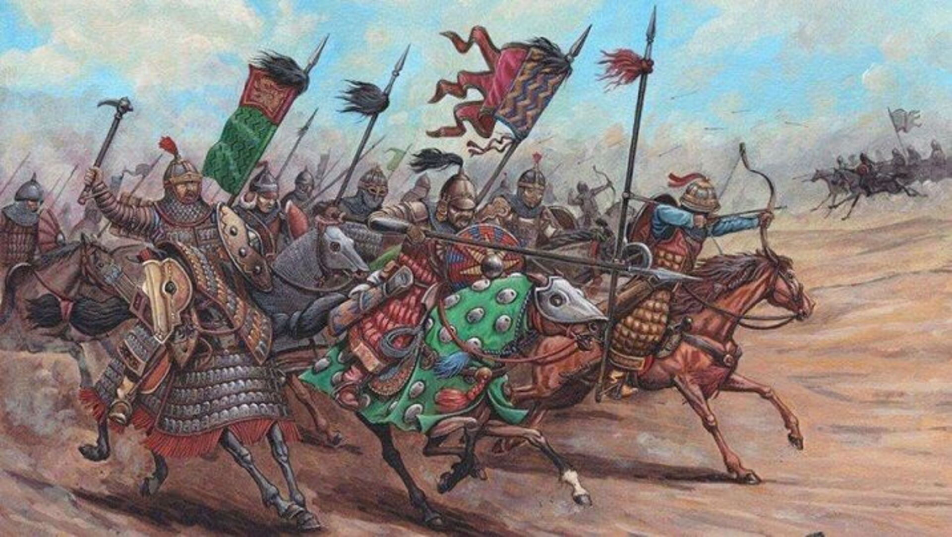 Разгромил войско золотоордынского хана узбека