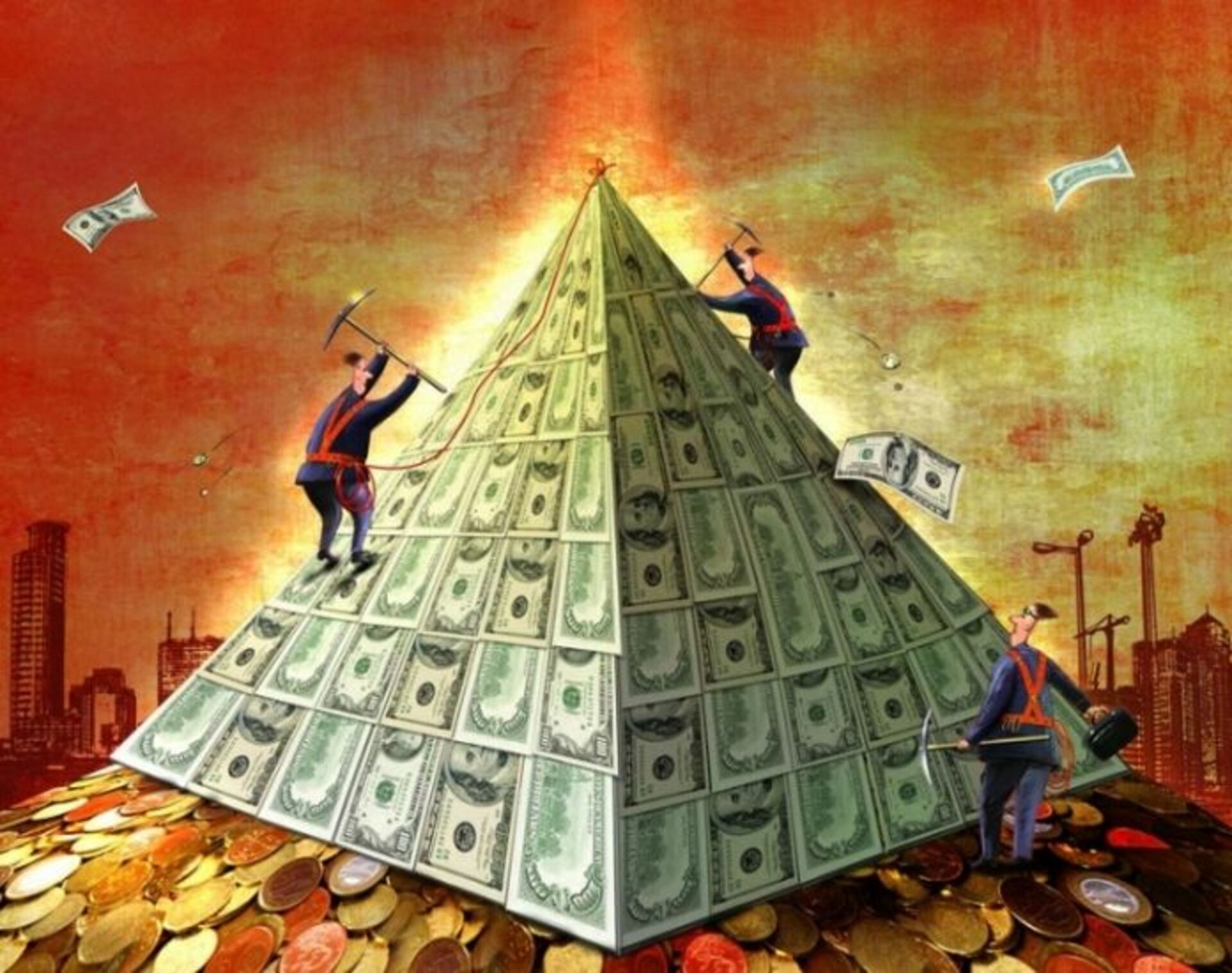Борьба за власть и деньги. Финансовая пирамида Финико. Пирамида хайп.