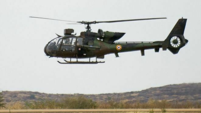 Во Франции столкнулись два военных вертолета. Экипажи погибли