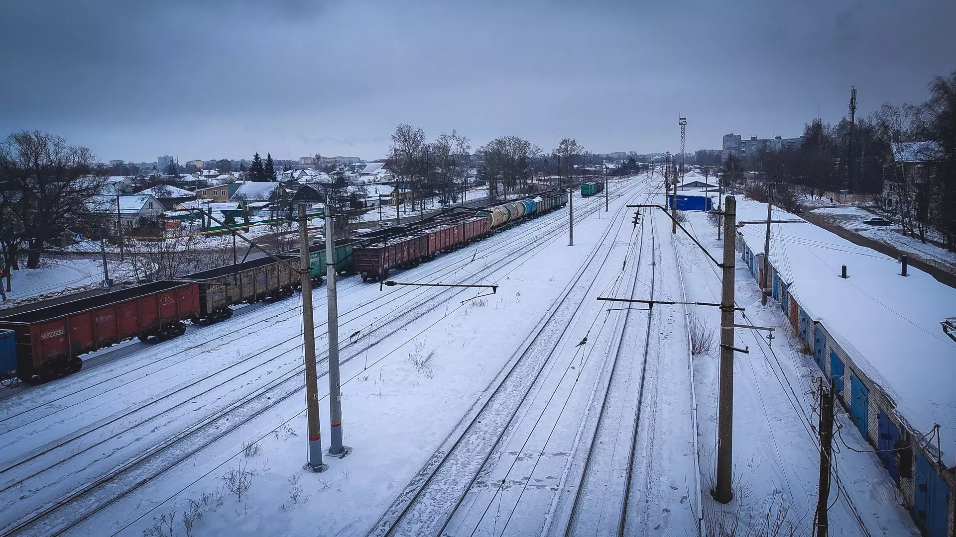 Лоб в лоб: в Ульяновской области произошло столкновение поездов