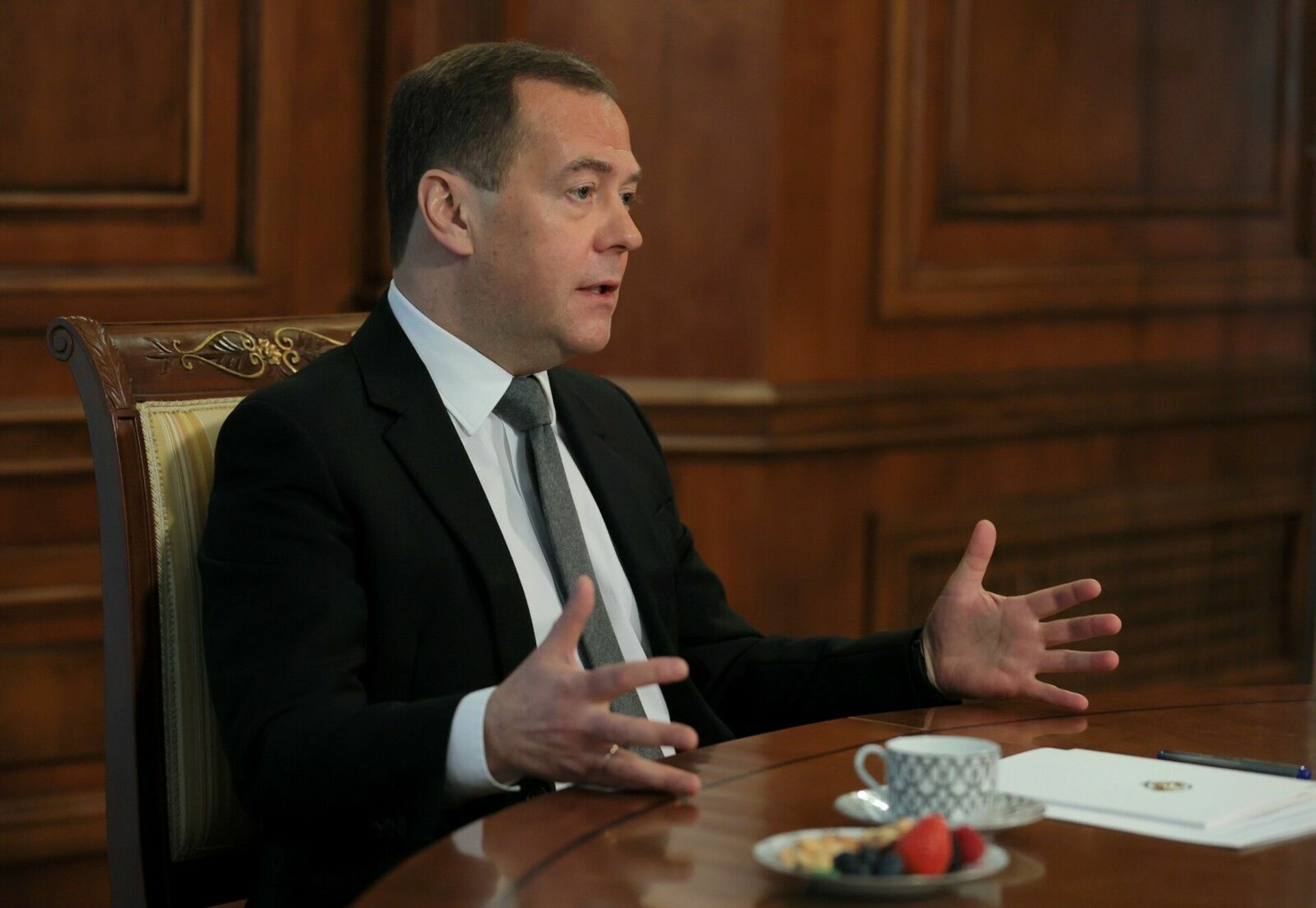 Интервью российским сми дмитрия медведева