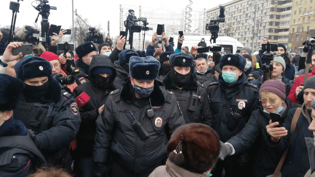 Сумасшедший угрожал устроить взрывы на митинге в Москве