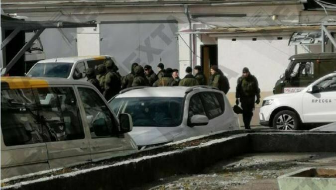 В День воли в центр Минска стянули силовиков и спецтехнику для разгона демонстрантов