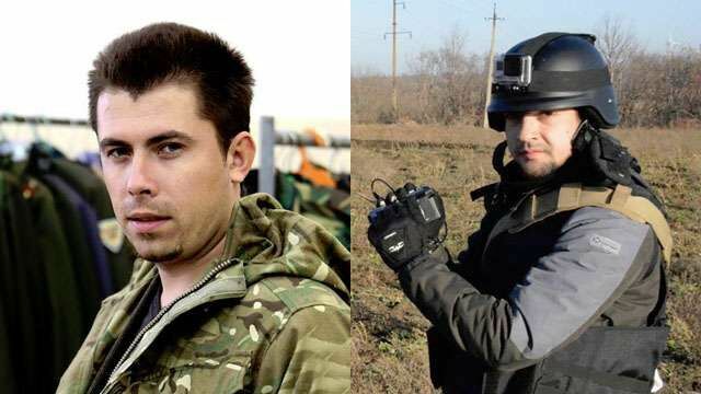 Журналисты РЕН-ТВ попали под обстрел в Донбассе: ранен водитель съемочной группы