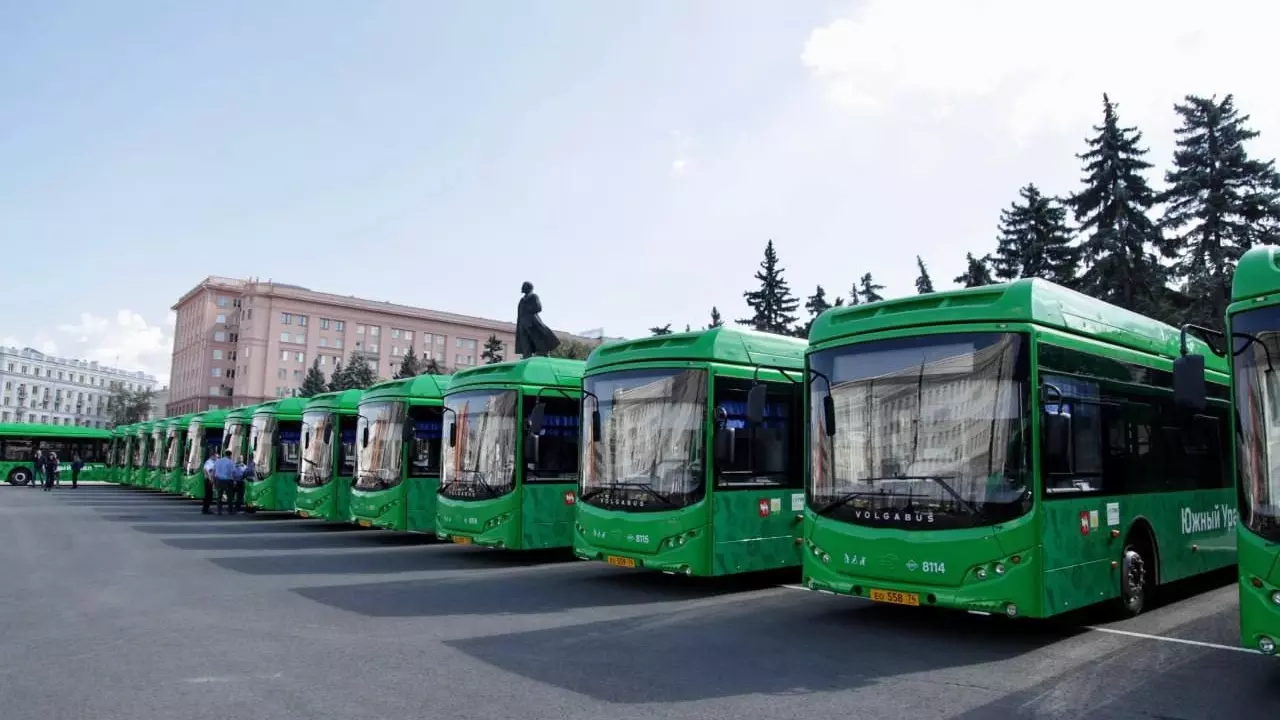 Автобусы в Челябинске