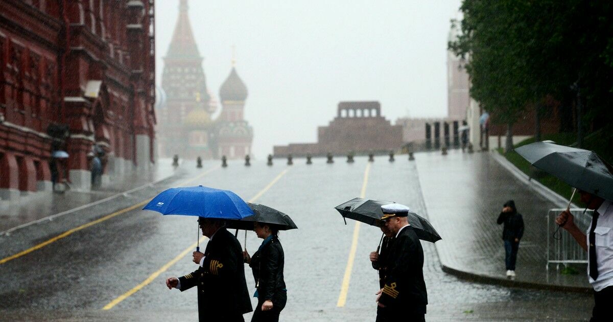 На Москву обрушатся проливные дожди