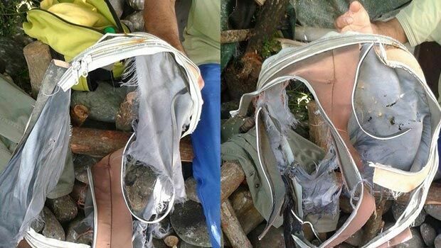 Рядом с обломком крыла самолета на острове Реюньон обнаружен чемодан