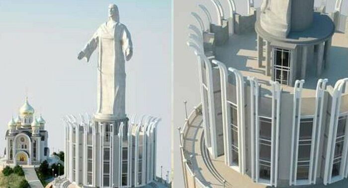 Информация об огромной статуе Иисуса во Владивостоке пропала с сайтов
