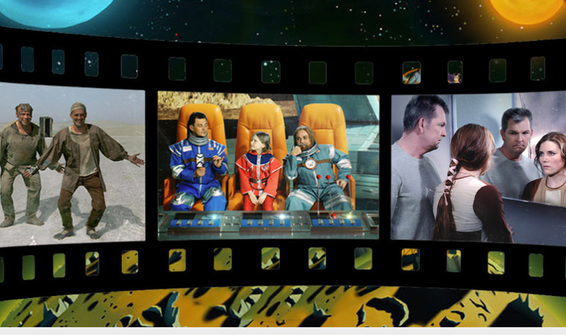 Космонавты примерили образы из легендарных фильмов в спецпроекте RT