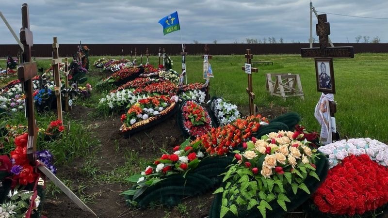 На кладбище в Краснодаре появился военный отсек